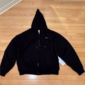 ALO Yoga Accolade  Black Zip-Up